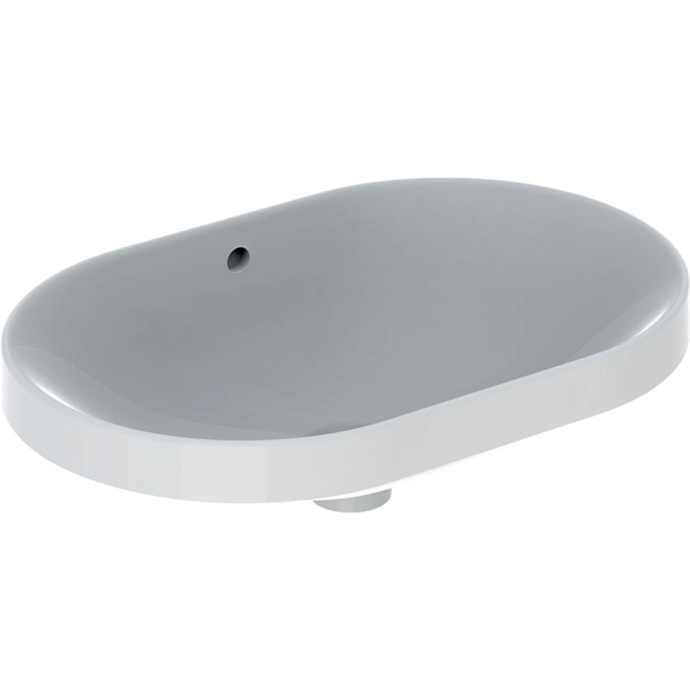 Geberit Variform 500.728.01.2 Раковина, встраиваемая сверху, накладная