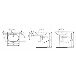 Ideal Standard Tonic K069001 (70 см)