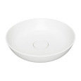 Omnires SILK SILKR400BP Умывальник настольный D=40 см (белый глянец)
