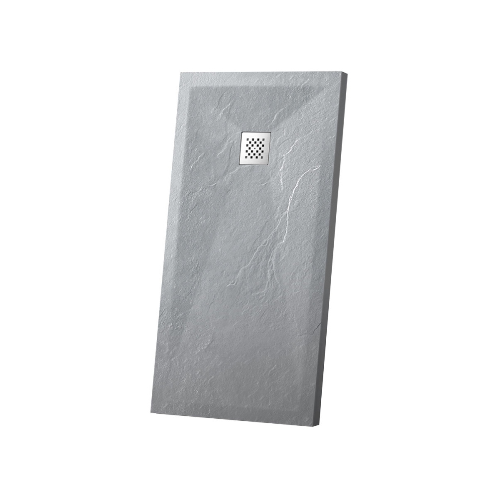 Поддон для душа Vincea (VST-4SR9012G) серый