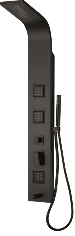 Фото Душевая панель GPD DSP09, черный