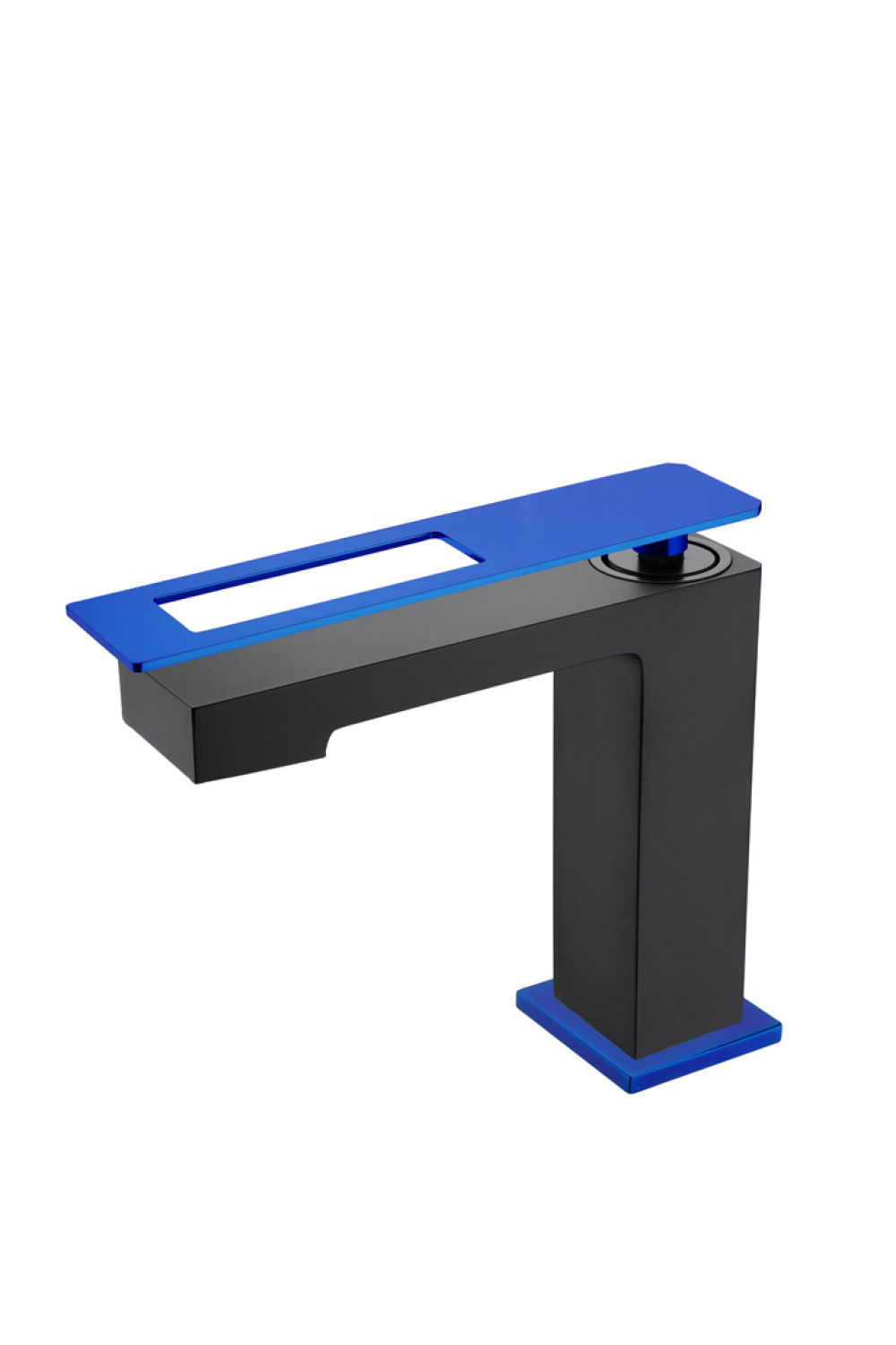 Фото Смеситель для умывальника Boheme Q (141-BUW) черный