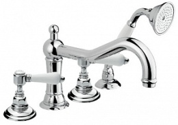 Смеситель Nicolazzi Tradizionale 1449CR78 для ванны/душа, хром/P.M.Blanc