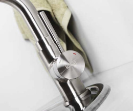 Фото Смеситель для кухни WasserKRAFT Wern 4266 Хром матовый