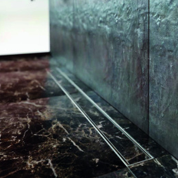 Фото Душевой лоток с рамкой Paini CH450KN хром