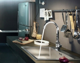 NOBILI Tower TW00113CR Смеситель для кухни (хром)