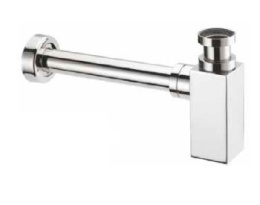 Фото Сифон квадратный для раковины Margaroli 241/L, 241LCR