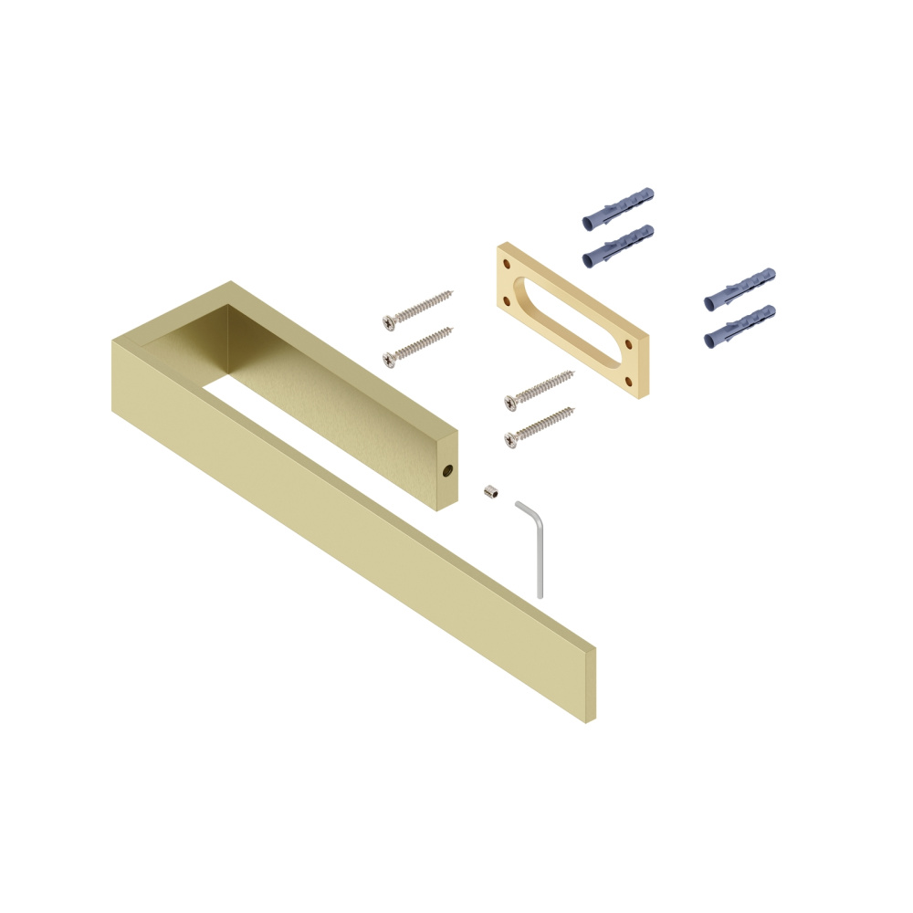 Фото Полотенцедержатель Timo Petruma 15250/17 золото матовое