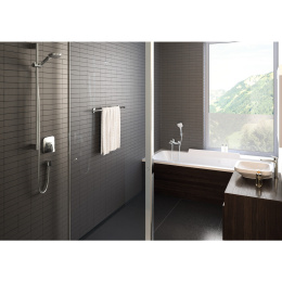 Шланговое подсоединение Hansgrohe  (27458000) хром