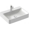 Раковина накладная Jacob Delafon Vox EVD112-00, 60 х 45 см, с переливным отверстием