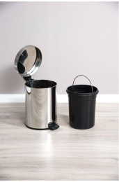 Ведро для мусора Aquanet 8072 (5 литров)