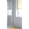 KERMI Atea 1GR Душевая дверь 1200х1850, серебро, стекло прозрачное