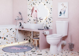 Унитаз-компакт Santek Каспер 1WH501741 детский стандарт