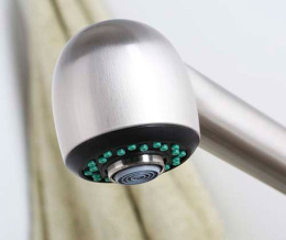 Фото Смеситель для кухни WasserKRAFT Wern 4266 Хром матовый