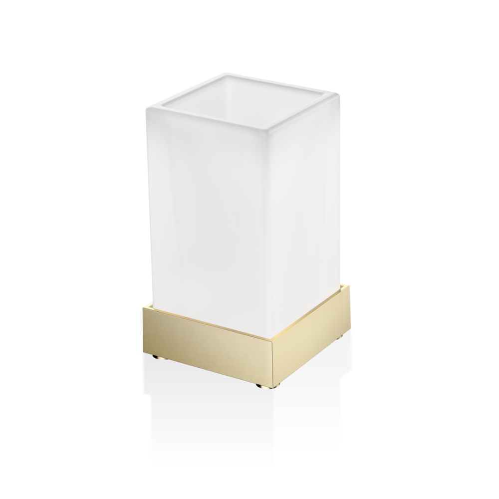 Фото Стакан для зубных щёток Decor Walther Corner (0562582), золото