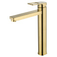 Смеситель для раковины высокий Wonzon&Woghand Frame (WW-88239010-BG) Золото