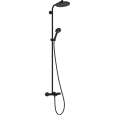 Душевая система Hansgrohe Activera S (28871670) с термостатом, черный матовый