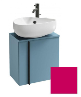 Тумба под раковину Jacob Delafon Nouvelle Vague 45 см, EB3045D-M52, цвет фуксия матовый, правая