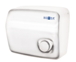 Сушилка для рук NOFER KAI 01250.W, мощность 1500 W, белая