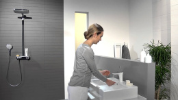 Смеситель для раковины Hansgrohe PuraVida (15081000) хром