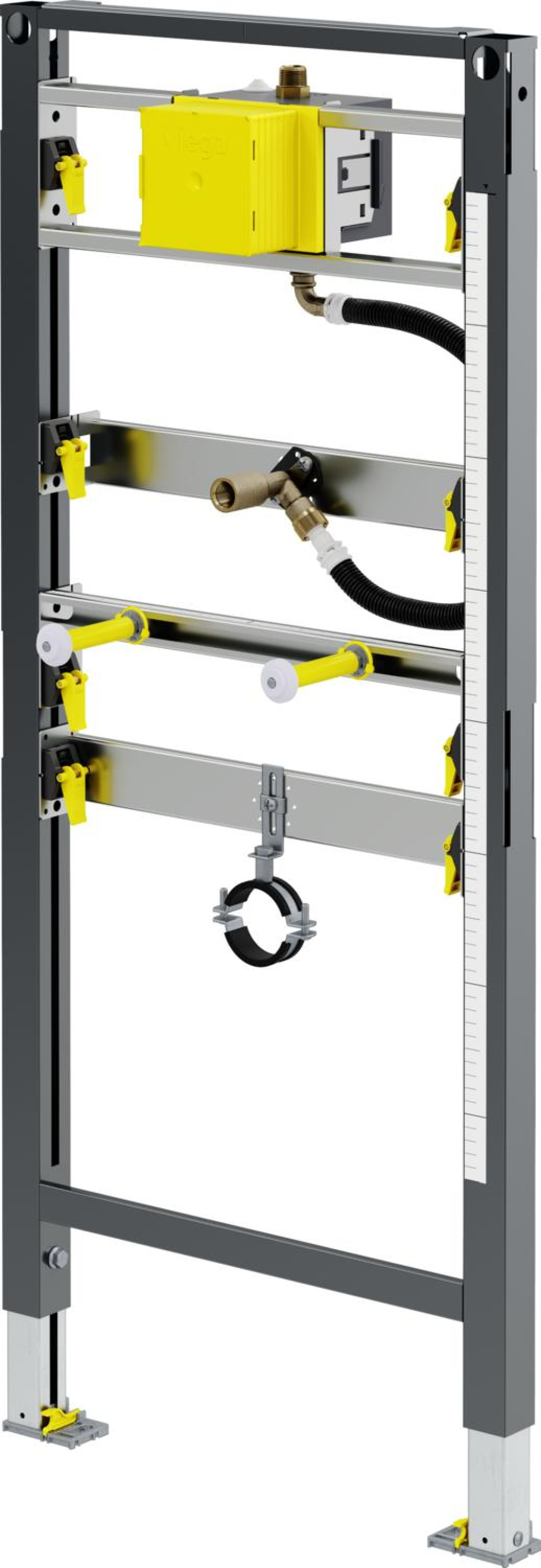 Фото Viega Prevista Dry 776411 Инсталляция для писсуара, стандартная