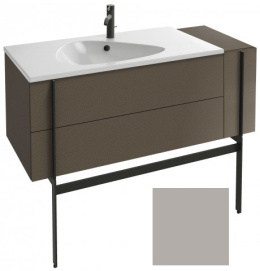 Тумба под раковину Jacob Delafon Nouvelle Vague 120 см, EB3034-N21, 3 ящика, с выступом, цвет - серы