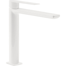 Фото Однорычажный смеситель для раковины Tres Loft-tres 20020303BMD белый