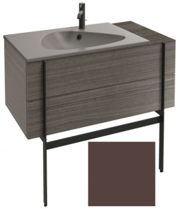 Тумба под раковину Jacob Delafon Nouvelle Vague 100 см, EB3031-M59, с выступом, цвет - ледяной корич