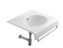 Фото Раковина подвесная Globo Bowl+ (BP060.BI) белый