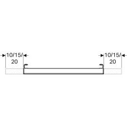 Geberit iCon 840790000 Зеркало, с подсветкой