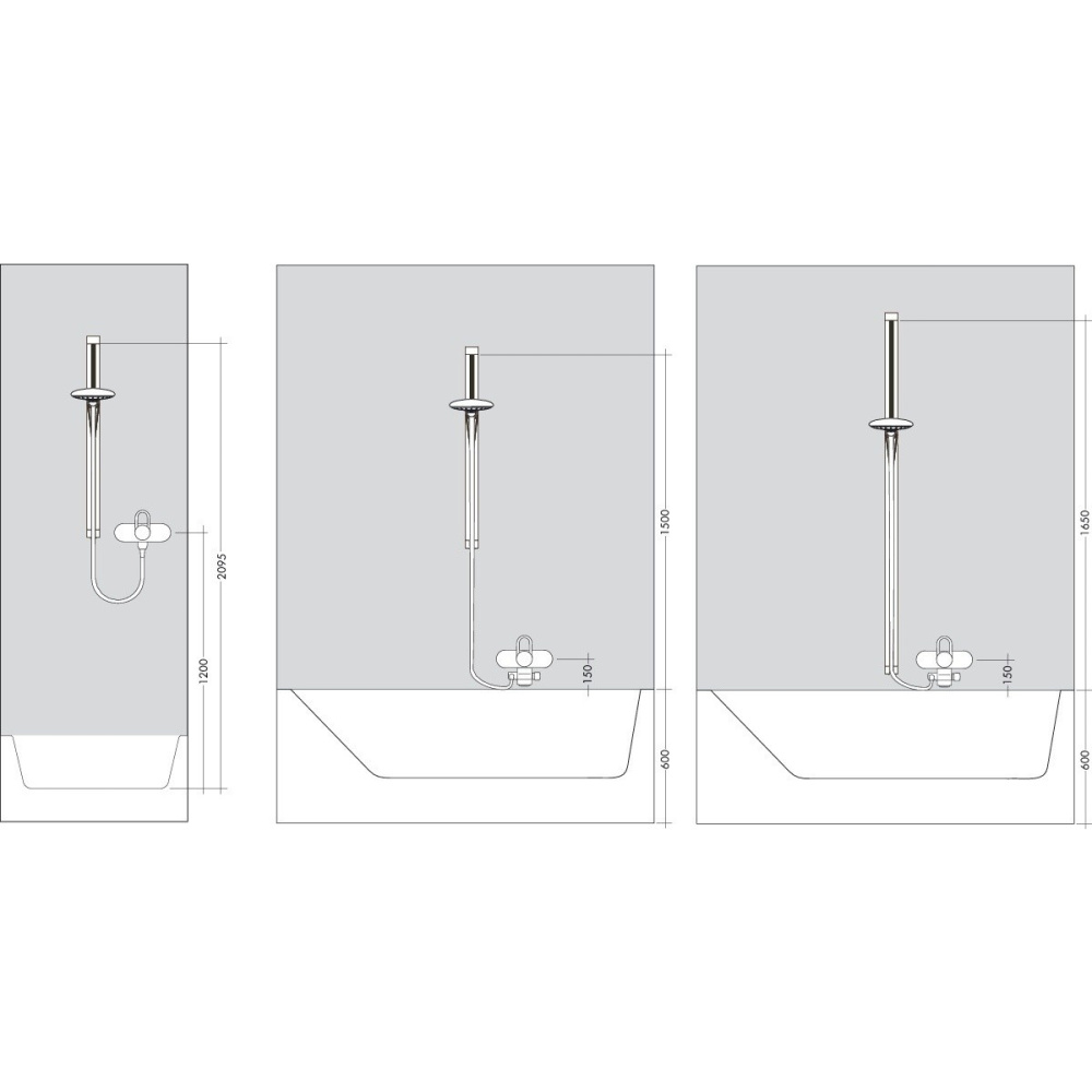 Душевой гарнитур Hansgrohe Raindance (27657000)