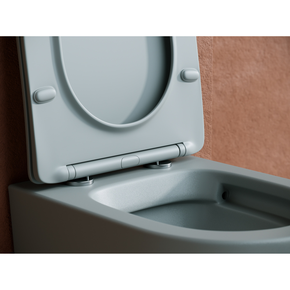 Подвесной унитаз Ceramica Nova Balearica CN6000MH Rimless с сидением