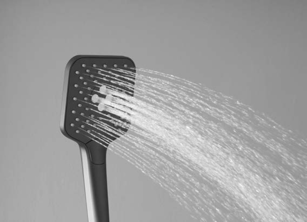 Фото Душевая стойка Vincea Cube (VSFS-1C1BG) золото