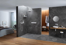 Смеситель для душа Hansgrohe RainSelect (15381700) белый матовый