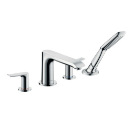 Фото Смеситель для ванны и душа Hansgrohe Metris (31442000) хром
