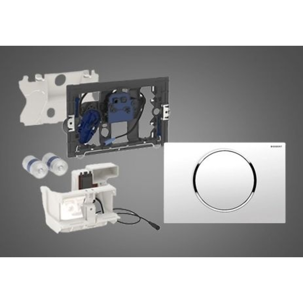 Привод бесконтактного смыва Geberit Sigma (115.908.KK.1) белый, черный