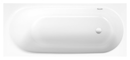 Фото Ванна BETTE Comodo 1640-000 PLUS 170x75, BetteGlasur® Plus, перелив сзади, цвет-белый