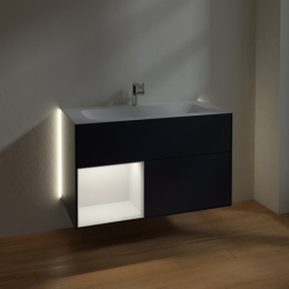 Villeroy Boch Finion G030HFHG Тумба под раковину 996х498 мм (gold matt/midnight blue matt)
