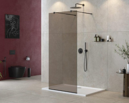 Фото Душевой уголок Cezares Relax RELAX-AH-2-100/80-C-Bi, 100 х 80 см, стекло прозрачное, цвет профиля бе