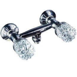 Фото Смеситель для душа Boheme Crystal (274-CRST) хром
