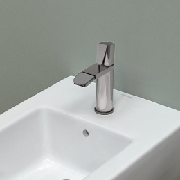 Фото Antonio Lupi Indigo ND400LU Смеситель для биде, на 1 отв., излив: 136мм, цвет: хром