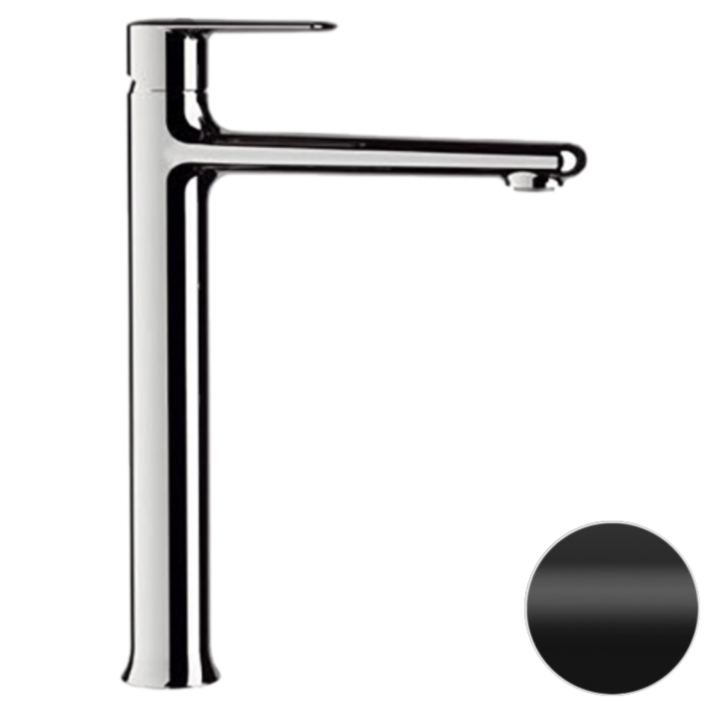 Фото Смеситель для раковины Remer Vanity V11LNO, черный матовый