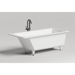 Фото Ванна встраиваемая 170,6х75,1 Salini Cascata (104113G) Белый