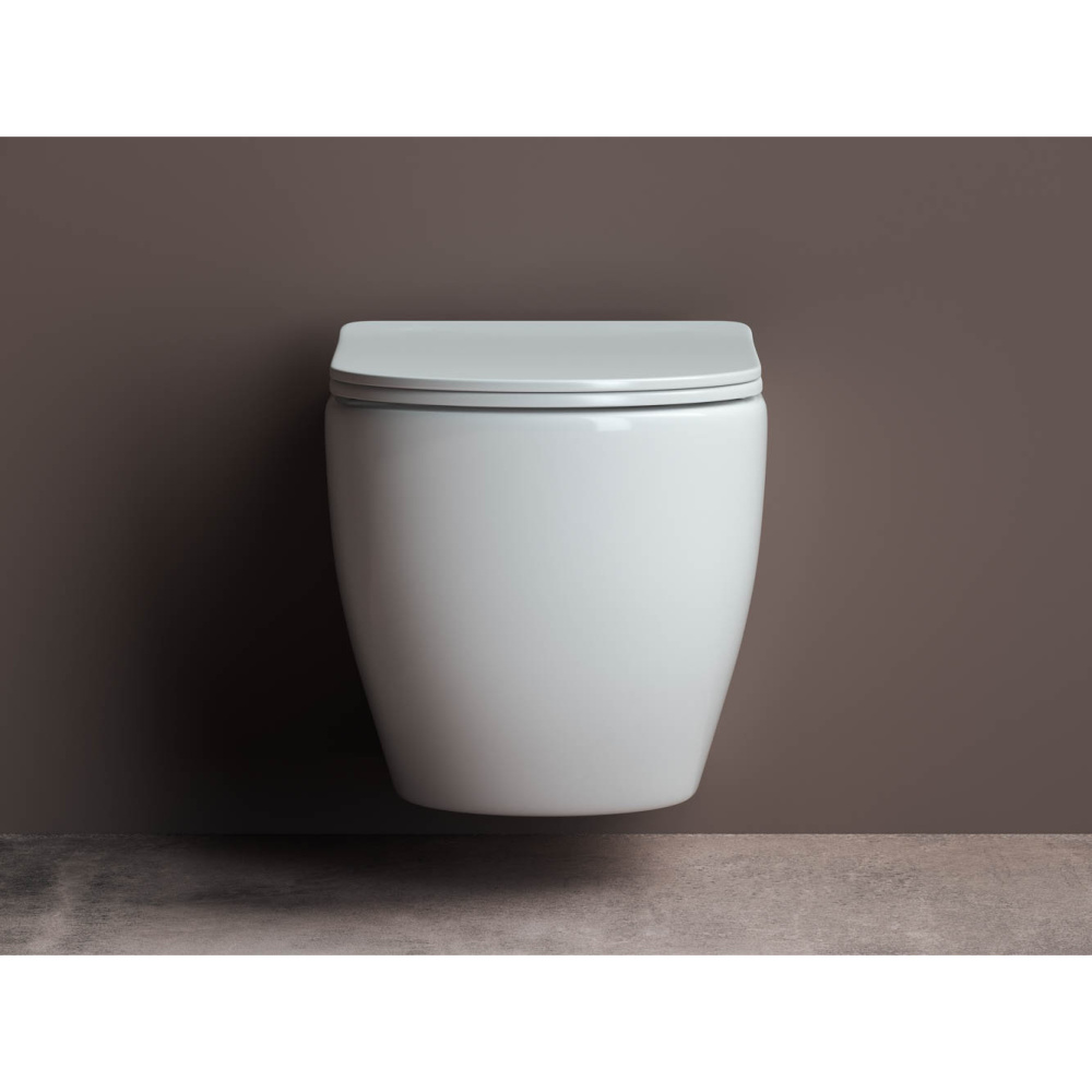 Подвесной унитаз Ceramica Nova MIA CN1805 с сиденьем