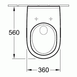 Инсталляция Grohe с безободковым унитазом Villeroy&Boch O.novo 5660 HR01, сиденье микролифт, комплек