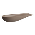 Раковина-чаша Laufen Alessi One (8.1897.4.188.112.1) кофейный матовый, без перелива, без отв.