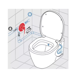 Подвесной унитаз Geberit AquaClean Sela 146.140.11.1 с функцией биде