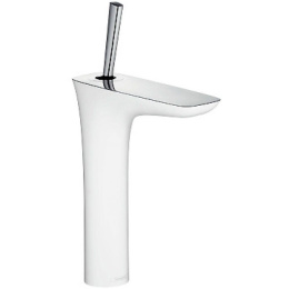 Смеситель для раковины Hansgrohe PuraVida (15072400) хром, белый