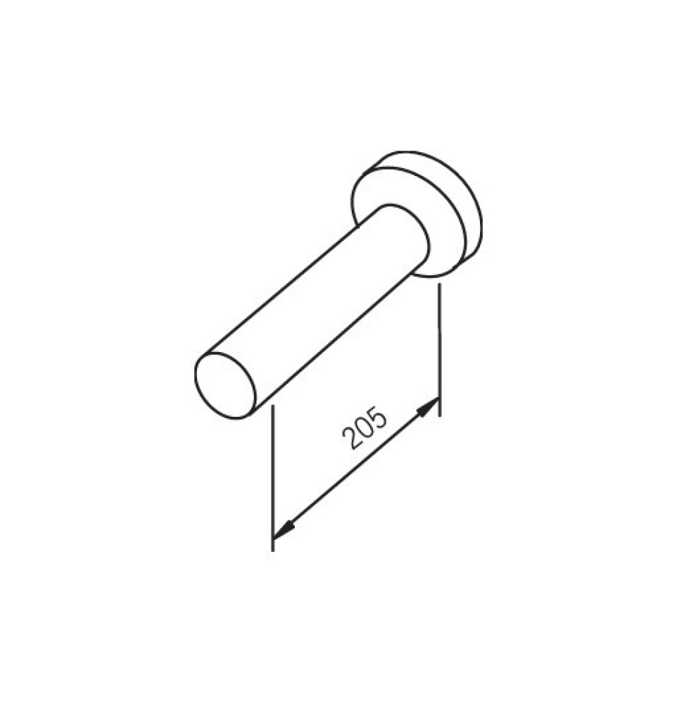 Фото Oras Cubista 221250 Излив (хром)