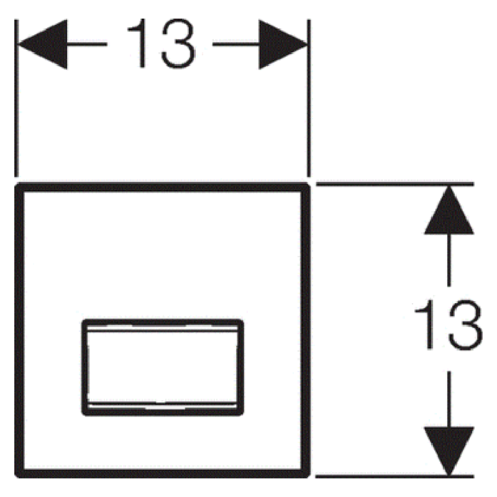 Кнопка смыва Geberit Sigma 50 (116.016.SE.5) зеленый, серый